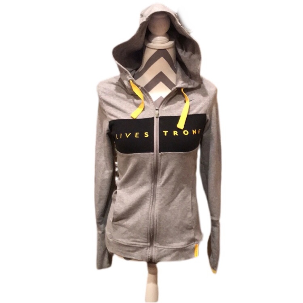 Retro Nike Livestrong Spellout Hoodie